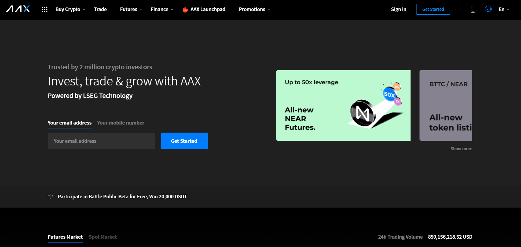 Comerciar con AAX Comerciar con AAX