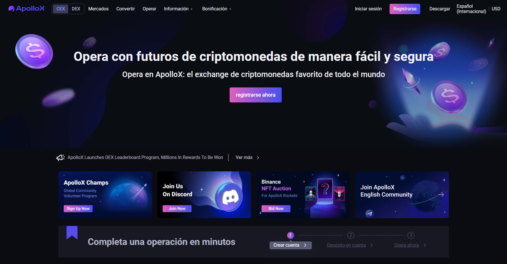ApolloX es una plataforma para construir aplicaciones y servicios de comercio electrónico descentralizados basados en la tecnología blockchain ApolloX es una plataforma para construir aplicaciones y servicios de comercio electrónico descentralizados basados en la tecnología blockchain