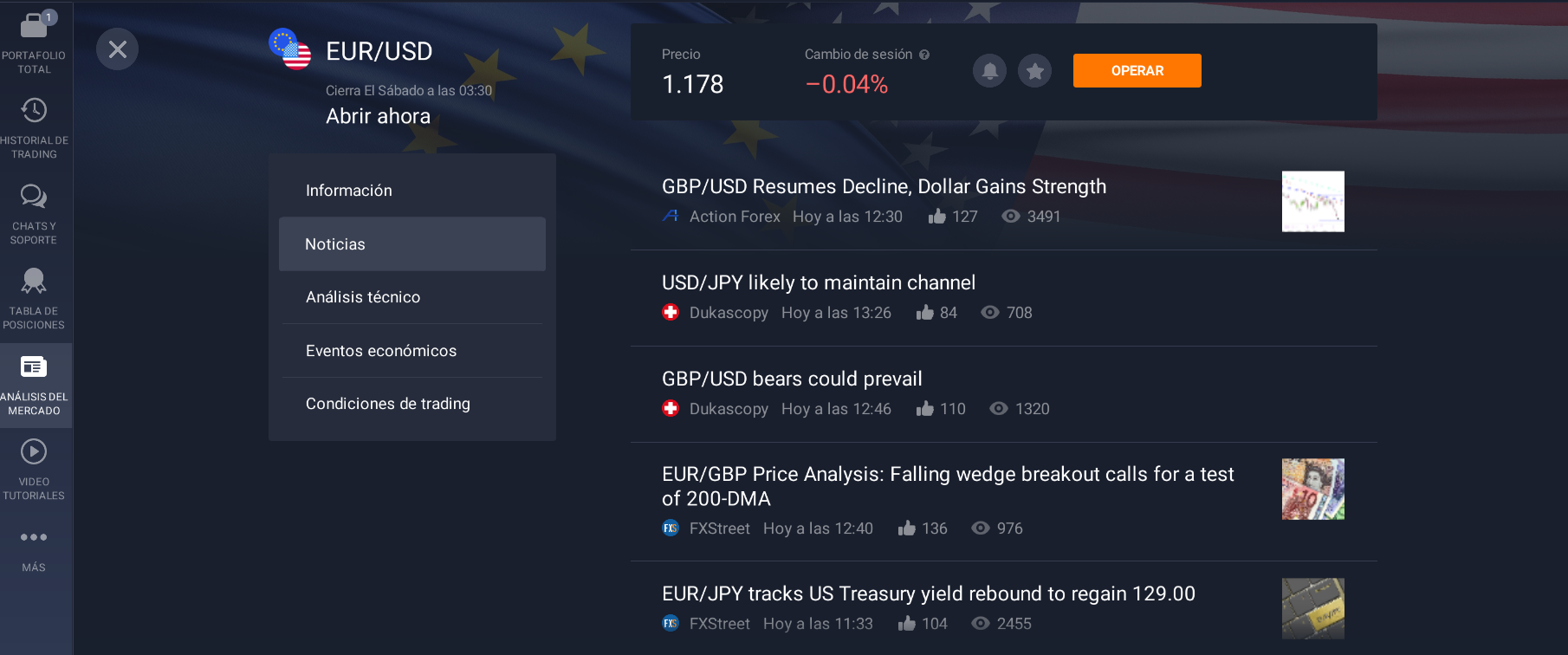 Utilice las noticias de la plataforma para el análisis fundamental Utilice las noticias de la plataforma para el análisis fundamental
