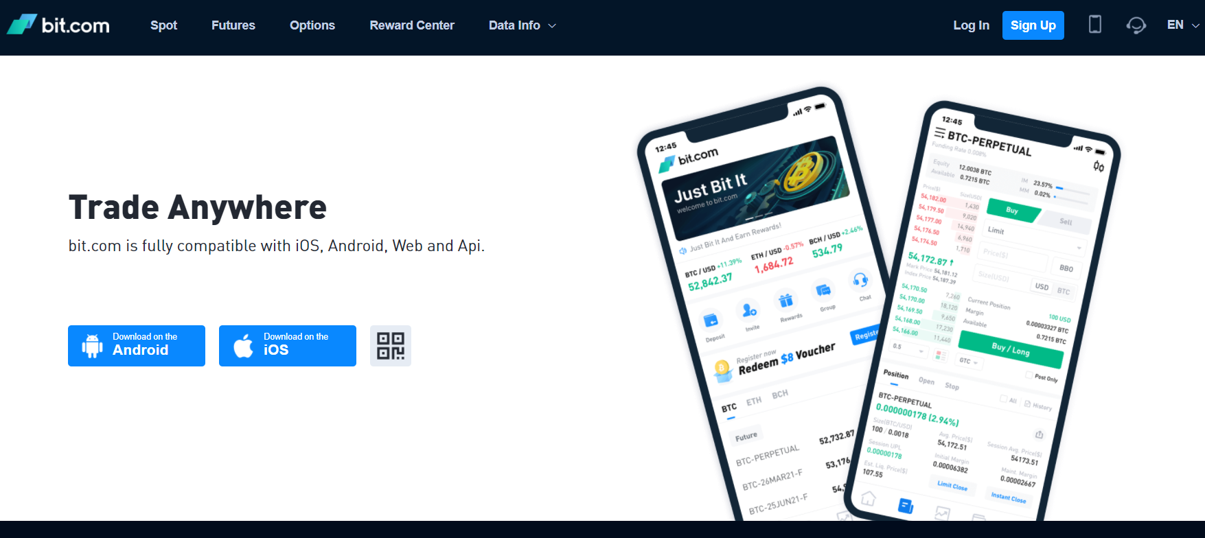 Bit.com está disponible en la aplicación móvil Bit.com está disponible en la aplicación móvil
