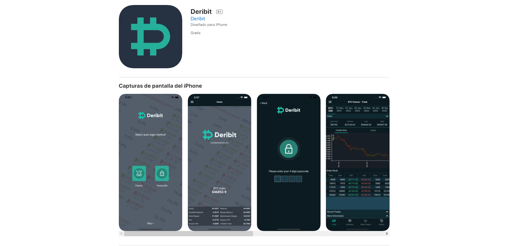 Puedes Descargar la aplicación móvil Deribit Puedes Descargar la aplicación móvil Deribit