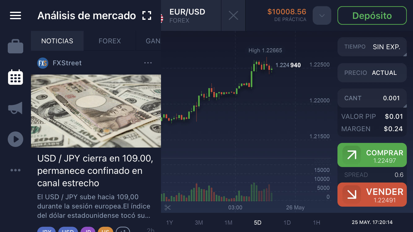 Noticias en una plataforma móvil Noticias en una plataforma móvil