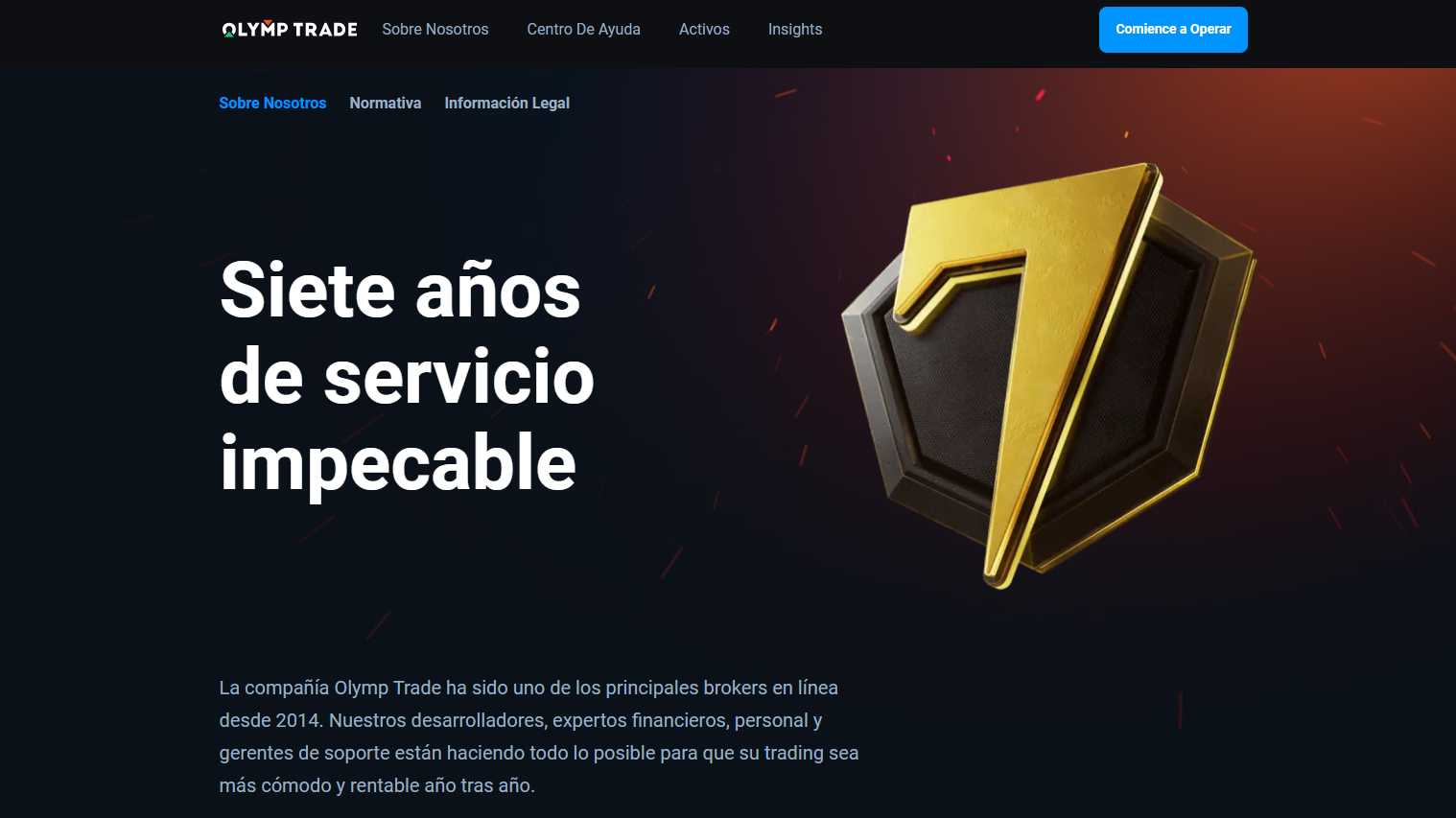 ¡Años de experiencia para usted! ¡Años de experiencia para usted!