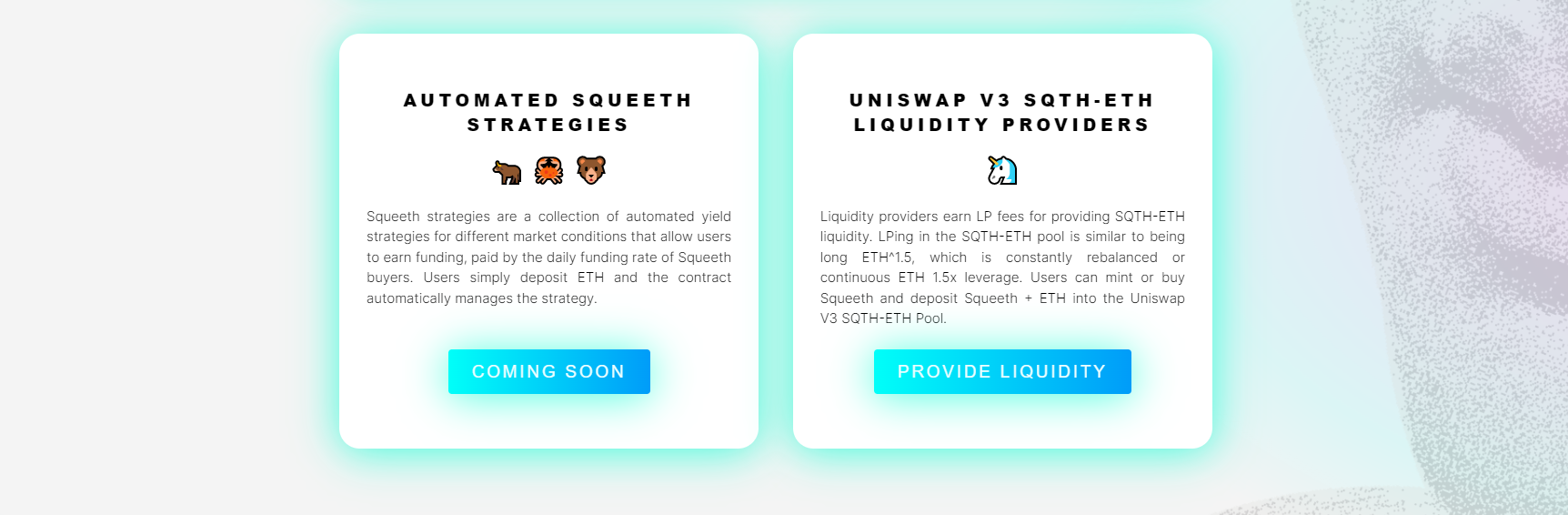 Los activos disponibles de Opyn son opciones para ETH Los activos disponibles de Opyn son opciones para ETH