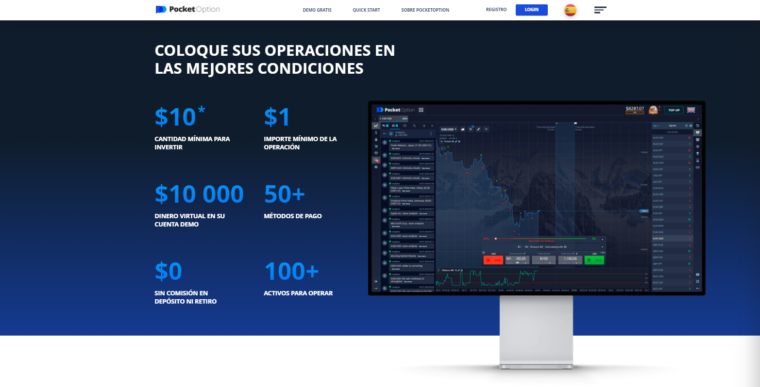 Estadísticas de Pocket Option Estadísticas de Pocket Option
