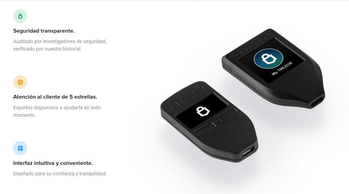 Ventajas de Trezor Wallet Ventajas de Trezor Wallet