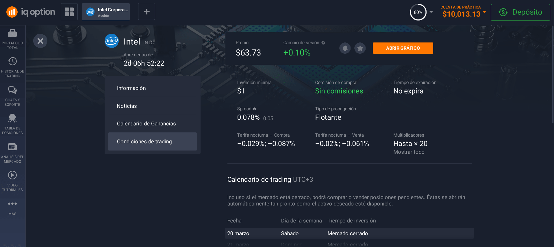 Comprar acciones de Intel Comprar acciones de Intel